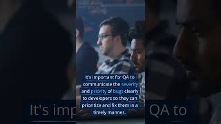 What is BUG severity & priority? #shorts