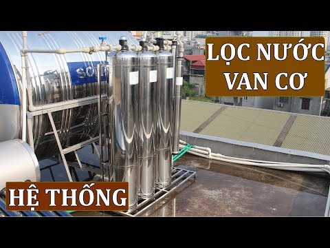 Video Hệ thống lọc nước sinh hoạt van cơ VP-WFS1.2 inox lắp... - youtube