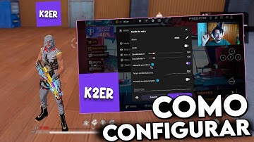 COMO CONFIGURAR O K2ER OFICIAL DO ZERO! Teclado e mouse no celular