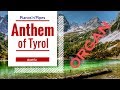 Anthem of Tyrol | Organ Version