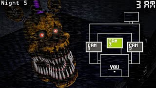 FNAF 4 With Cameras...It's TERRIFYING PART 2