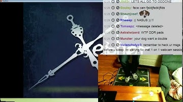 Box Box plays DDR featuring his dog