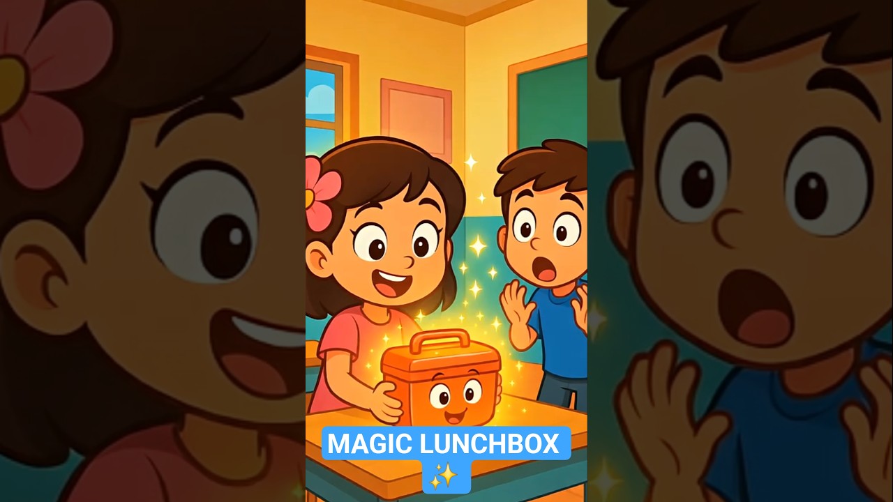 MAGIC LUNCHBOX PART 1 🍱✨ | Talking Lunchbox Gone Crazy | Funny Kids Cartoon Story 