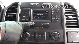 How to Pair Your Phone: Bluetooth 2017;Ford;F 250 Super Duty;XL;6;6;6 7;8;V;2;17
