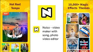 Noizz - video maker with song, photo video editor | best vedio editing app 2021 | noizz vedio edit screenshot 1