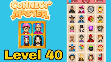 Connect master match puzzle level 40 solution walkthrough 