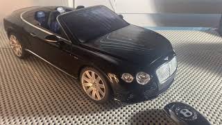 (The Blue RC Review )The Bentley Continental Gt Speed RC FROM RASTAR!! Bentley Radio Controlled Cars