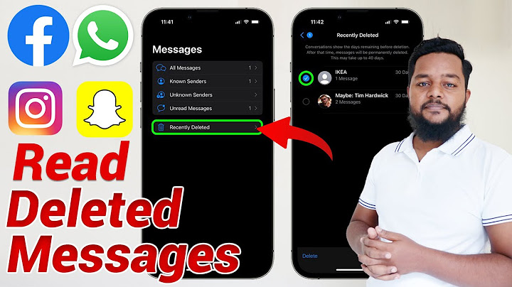 How to see deleted messages in snapchat