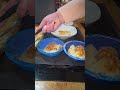 assiettes du soir des enfants
