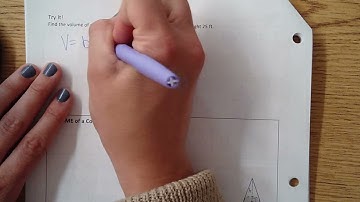 11.3 Volume of Pyramids and Cones