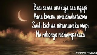 Harmonize- Sandakalawe (Lyrics Video)