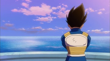 DBS Goku mocks Vegeta 