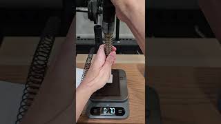 How to Measure Buffer Spring Strength for carbine and A5 round and flatwire springs (Tubb AR15, etc)