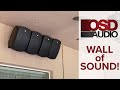 Installing the youthman wall of sound outdoor speaker system from osd audio