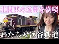 【女子鉄道旅】ローカル線で行く、北関東絶景の旅【わたらせ渓谷鉄道】