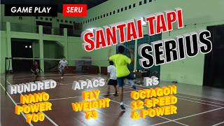 Komparasi Hundred Nano Power 700 vs Apcas Fly Weight 73 - RS Octagon 12 Speed &amp; Power