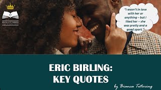 KEY QUOTES from AN INSPECTOR CALLS - ERIC BIRLING | *GCSE ENGLISH*