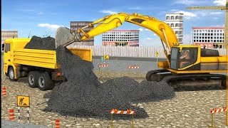 Excavator Simulator - Construction Road Builder | Construction Vehicles - Android Gameplay #5 screenshot 3