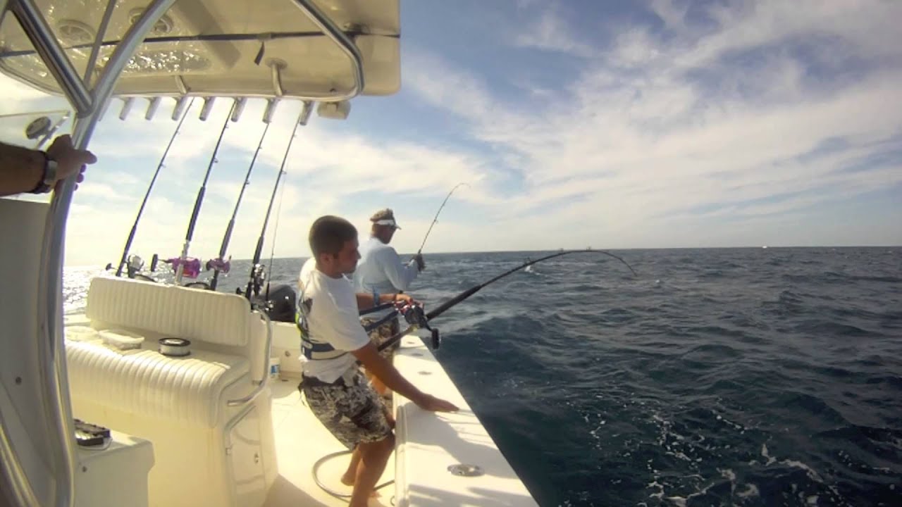 Capt Petrucco Charter Fishing with Spain Friends!
