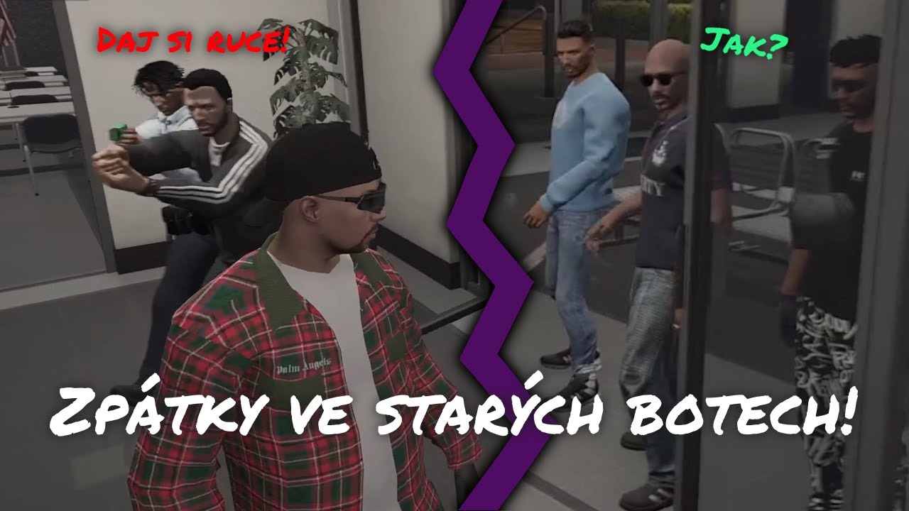🥾Zpátky ve starých botech🥾 | Neumí chodit pozpátku?! | FiveM Roleplay