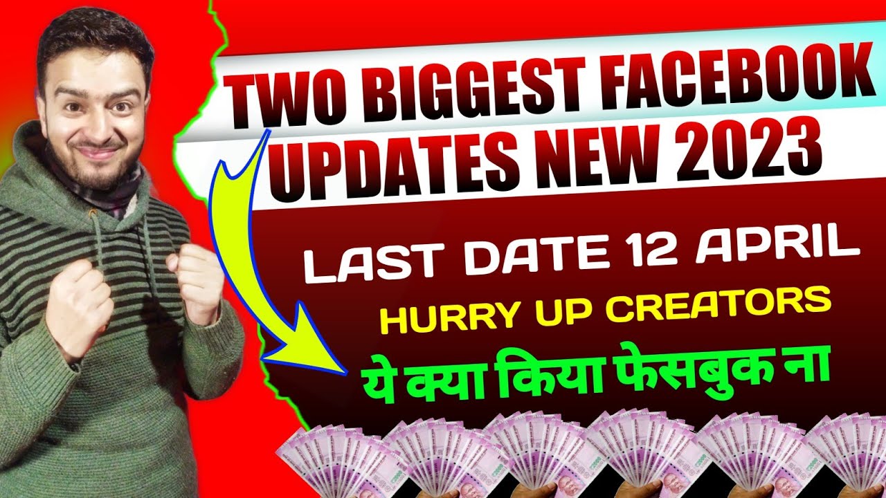 2 Big updates on facebook Facebook 2023 Paid online