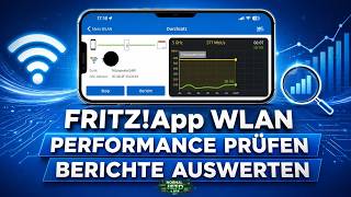 FRITZ!App WLAN explained: Evaluating network information, performance tests & reports screenshot 2