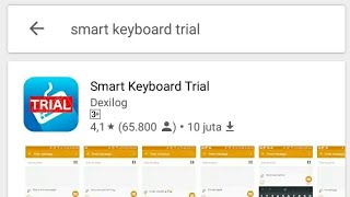 Tutorial aplikasi smart keyboard trial //aplikasi android screenshot 1