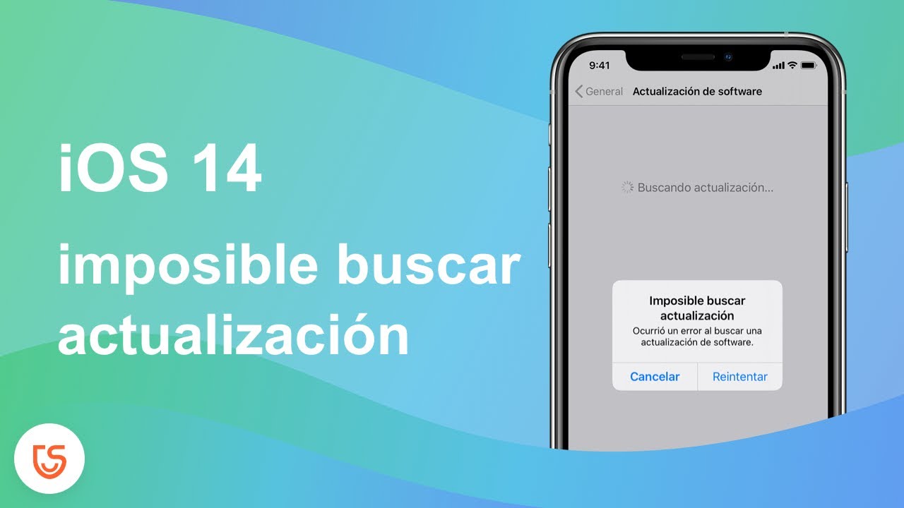 Aparece Imposible buscar actualización iOS 14, ¿qué hacer? - YouTube