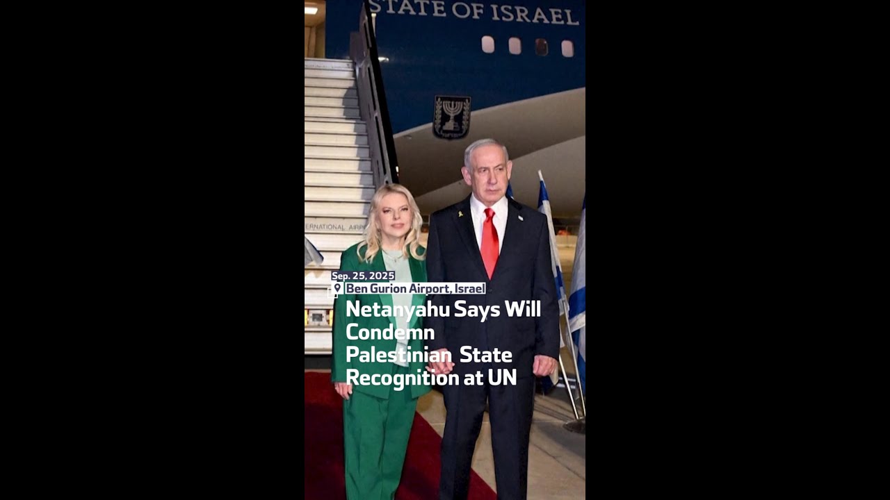 Netanyahu Says Will Condemn Palestinian State Recognition At UN