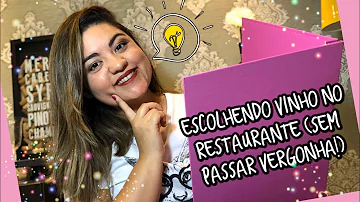 Como escolher o vinho no restaurante?