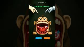 "Robot hand vs. human hand, whosever monkey's last tooth gets pressed will win."#shorts.#"?#trending