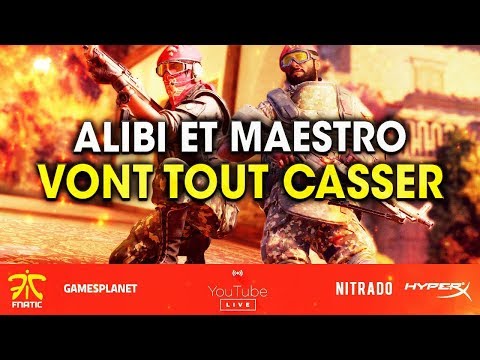 ALIBI ET MAESTRO VONT TOUT CASSER ! RAINBOW SIX SIEGE - ALIBI ET MAESTRO VONT TOUT CASSER ! RAINBOW SIX SIEGE