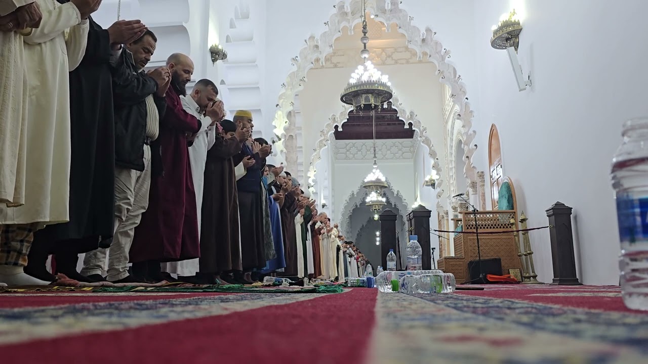 دعاء الختم للأستاذ و الشيخ وديع شاكر بمسجد الكتبية تقبل الله منا ومنكم صالح الأعمال 🤲🕋