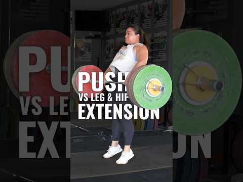 Catalyst Athletics - Leg Drive Vs Leg & Hip Extension - Snatch & Clean