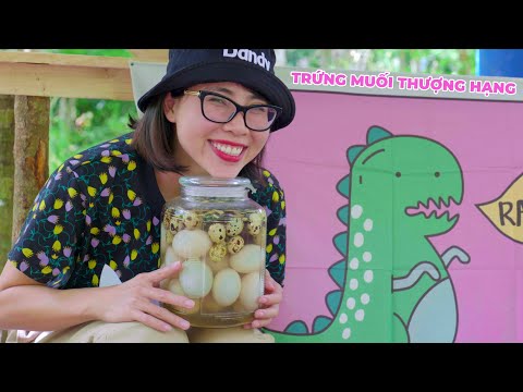 Video Làm Món Trứng Muối Trong Rừng Thành Công 100% - youtube