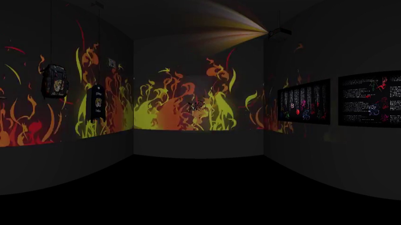 A 360° Video: Gucci Words Room by Daito Manabe