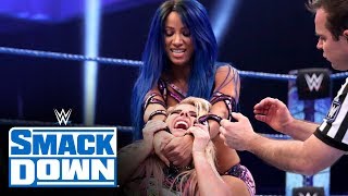 Alexa Bliss \& Nikki Cross vs. Bayley \& Sasha Banks: SmackDown, March 13, 2020