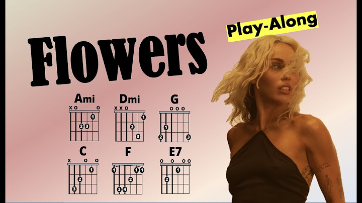 Flowers Guitar version - Guitar performance video thumbnail