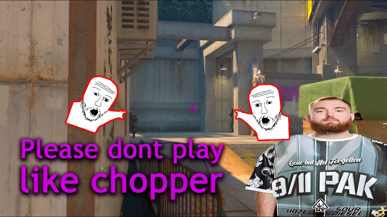 Chopper had to be stopped