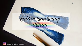 fabric rendering || denim || part 1