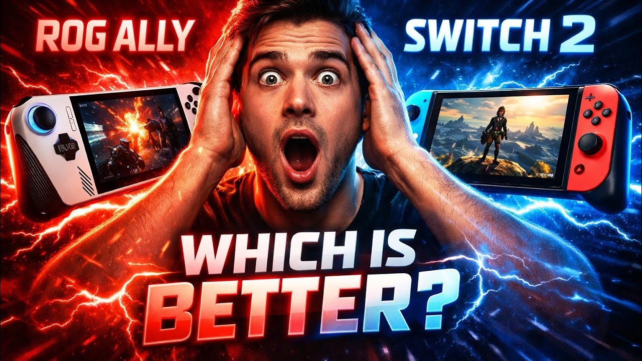 ROG Xbox Ally vs Nintendo Switch 2 — Which Gaming Device Is Better in 2026?