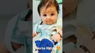 Horse Riding / #familytime #funnyshorts #cutebaby #celebritykids #relationship #cutenessoverload #fy