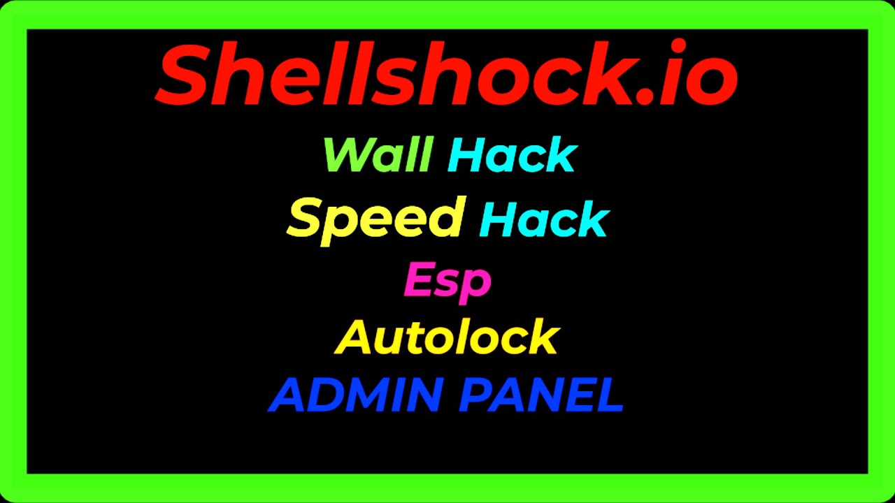 Shellshock Free Cheat  Shellshock.io ESP, Aimbot, Misc 2023