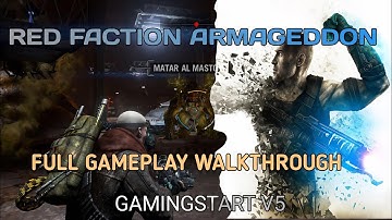 Red Faction Armageddon - Full Game Walkthrough (No Commentary | Gameplay)