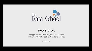 Get to know The Data School UK at our London Office Meet & Greet