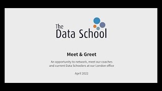 Get To Know The Data School Uk At Our London Office Meet Greet