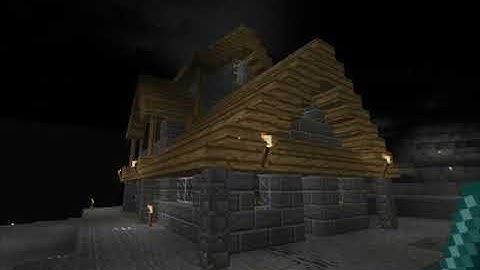 Minetest survival 64 A random house.