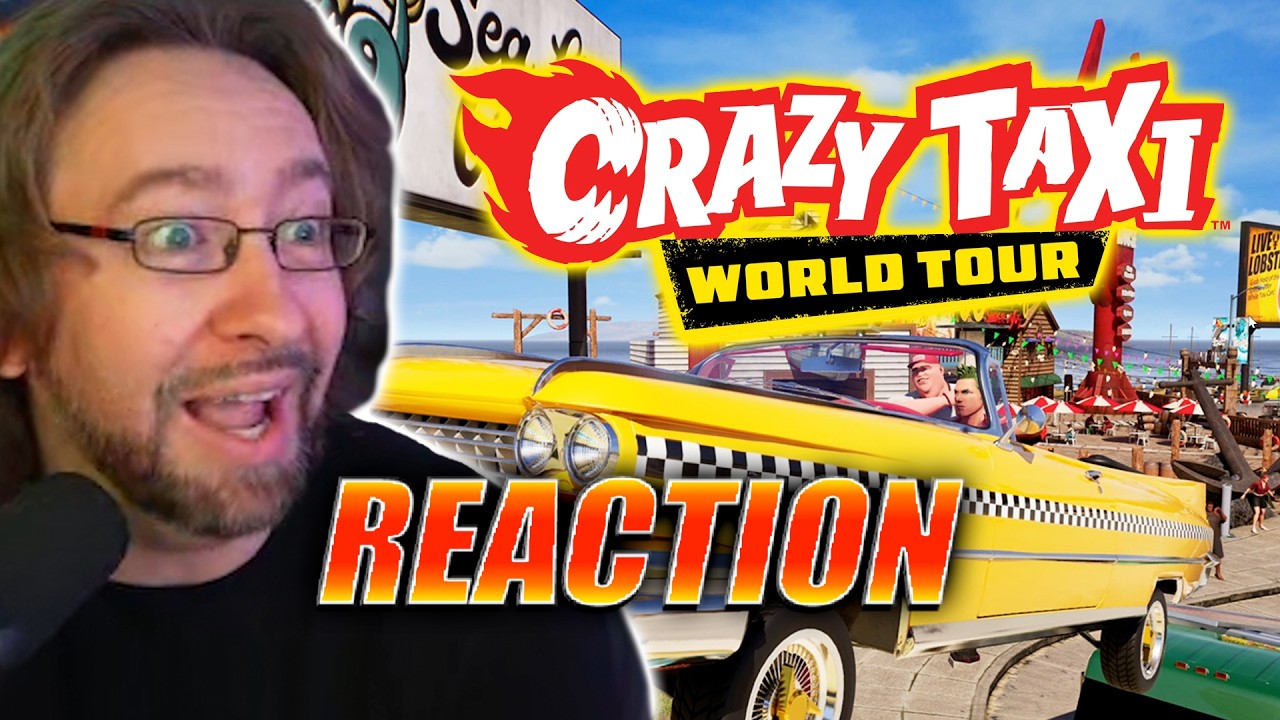 MAX REACTS: Crazy Taxi World Tour - YouTube