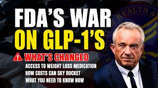 FDA Access To Tirzepatide, Ozyempic & Weight Loss Peptides Is Changing-What GLP-1 Users Need To Know