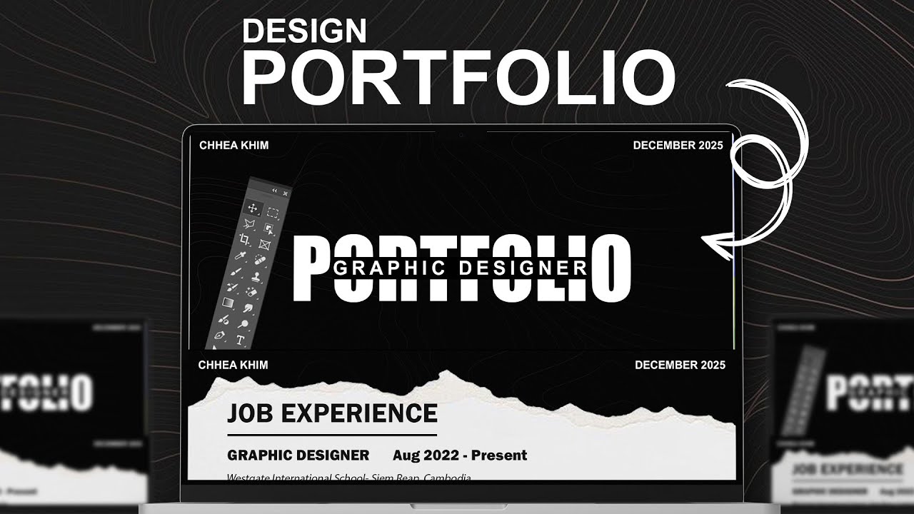 How to create a Graphic Design PORTFOLIO in 2025 | Step by Step Guide ...